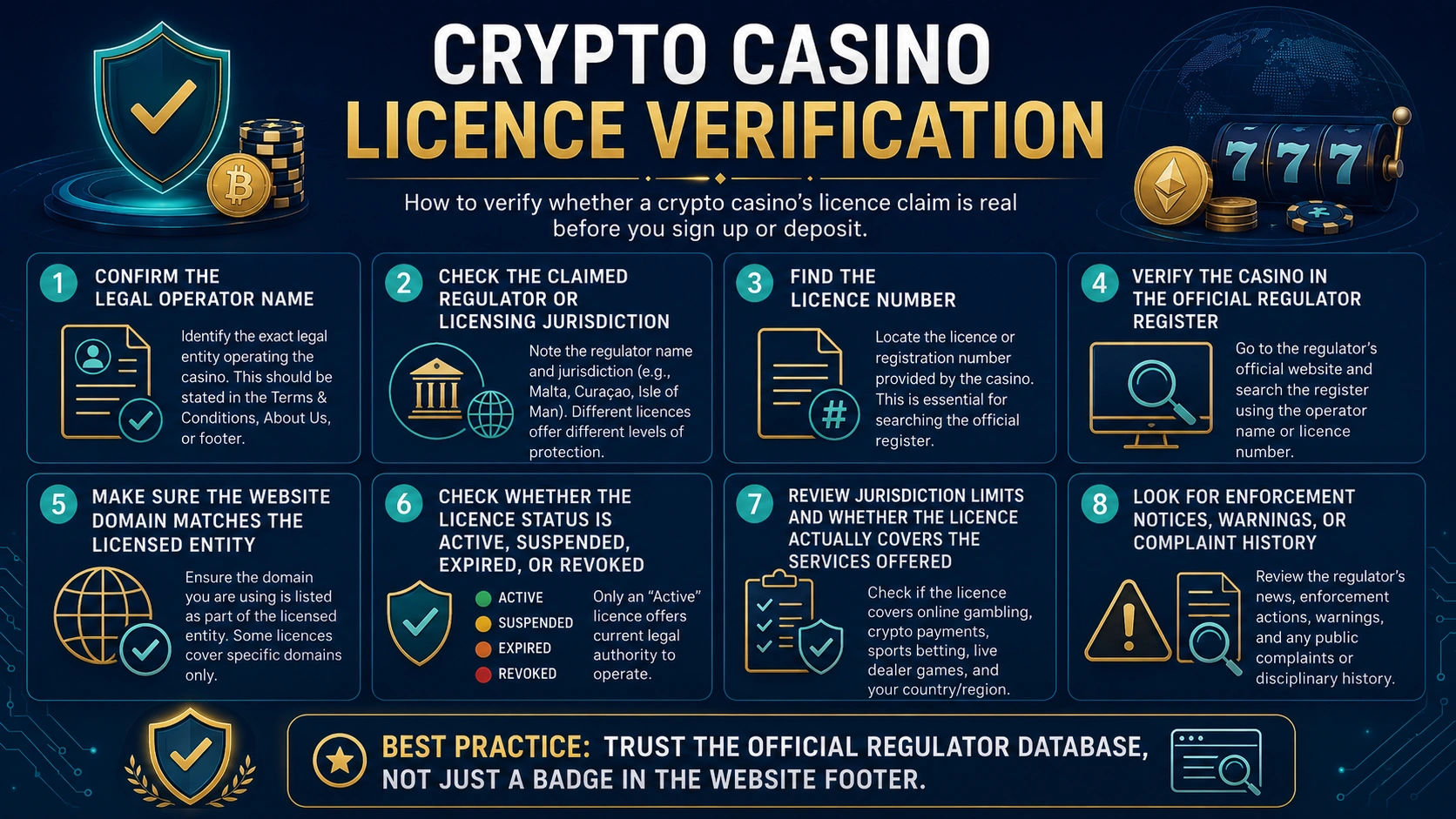 Crypto Casino Licence
