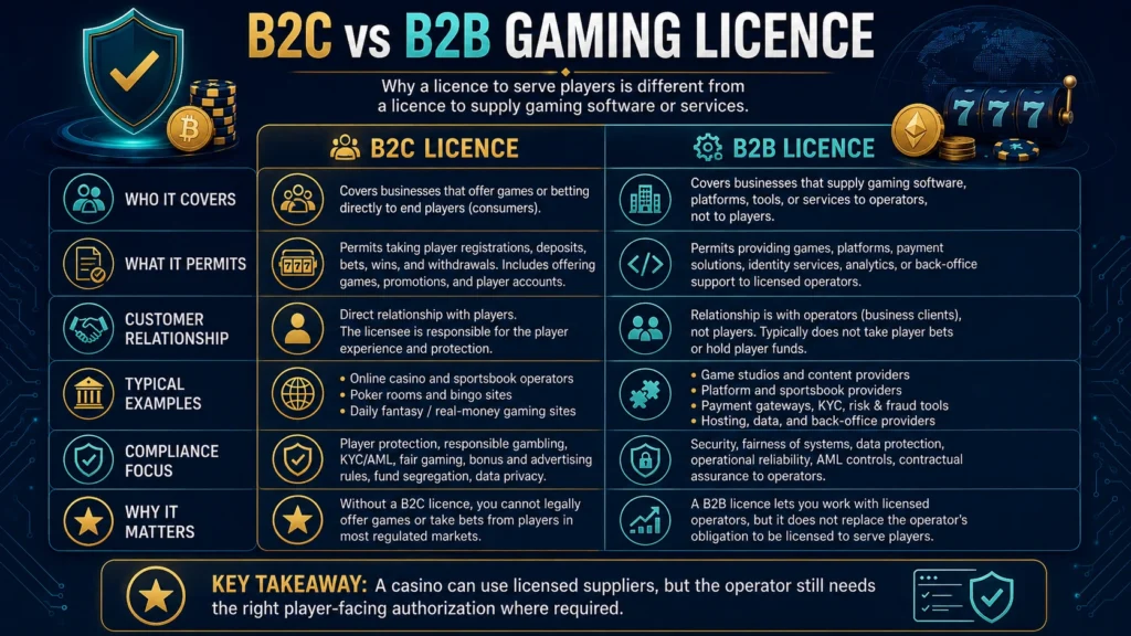 Crypto Casino Licence
