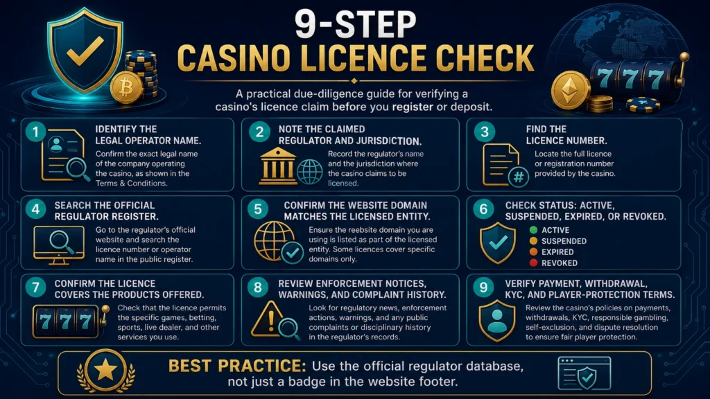 Crypto Casino Licence