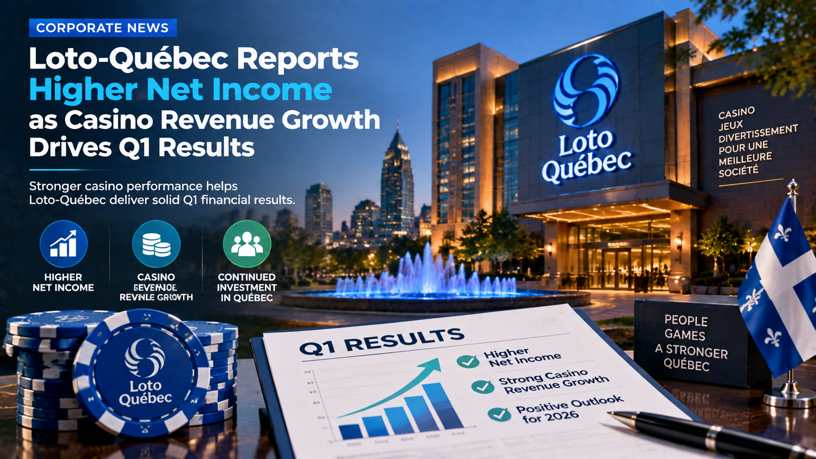Loto-Québec casino revenue